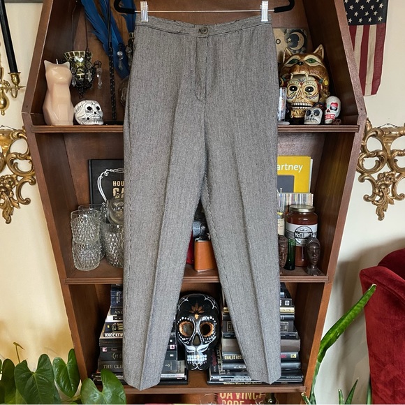 Russ Petites Vintage Herringbone Blazer and Pants Suit Set size 6 - Picture 5 of 8